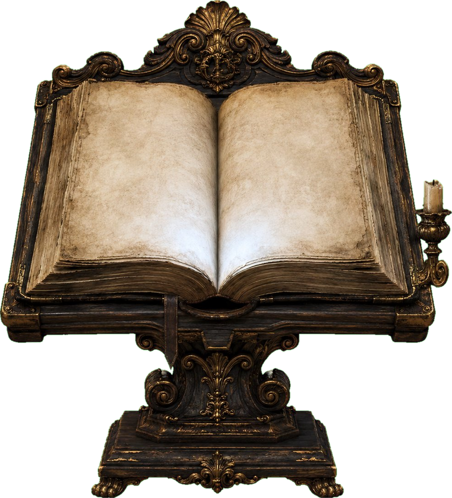 The Origin — an open book
